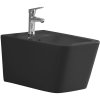CERANO - Keramický závesný bidet Forte - čierna matná, CER-CER-538756
