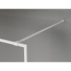 Mexen Kioto-F, sprchová zástena s rámom 95 x 202 cm, 8 mm číre sklo, biely profil, 800-095-104-20-00