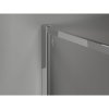 Mexen Kioto-XF, sprchová zástena s rámom 150 x 202 cm, 10mm sklo námraza, chrómový profil, 800-150-104-01-30-X