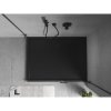 Mexen Flow, obdĺžniková sprchová vanička, slim, 85 x 120 cm, čierna matná, 46R708512