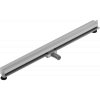 Mexen Flat nerezový sprchový žľab na stenu 120 cm vzor WALL, 1030120