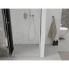 Mexen Lima, skladacie sprchové dvere do otvoru 90 x 190 cm, 6mm šedé sklo, chrómový profil, šedá, 856-090-000-01-40