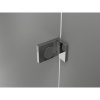 Mexen Lunar-B, výklopný sprchový kút ľavý 100 x 90 cm, 8mm číre sklo, chrómový profil, 832-100-090-01-00-L
