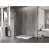 Mexen Lunar-B Duo, výklopný sprchový kút 85 x 70 cm, 8mm číre sklo, chrómový profil, 832-085L-070P-01-00