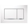 Geberit Sigma30, ovládacie tlačidlo Sigma30, biela/chróm, 115.883.KJ.1