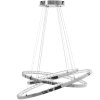 Toolight, LED krištáľové závesné svietidlo APP772-3CP, chrómová, OSW-05023
