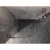 Mexen Lunar, L päťuholníkový sprchový kút naklápací doľava 100 x 80 cm, 8mm číre sklo, profil ružové zlato, 831L-100L-080P-60-00-L