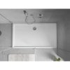 Mexen, Mexen Flow obdĺžniková sprchová vanička slim 70 x 140 cm, biely lesk - 46R107014