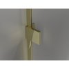 Mexen Lunar, L Duo výklopný sprchový kút 70 x 70 cm, 8mm číre sklo, zlatý profil, 834L-070L-070P-50-00
