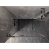 Mexen Lunar, L Duo výklopný sprchový kút 110 x 95 cm, 8mm číre sklo, profil grafit brúsený, 834L-110L-095P-66-00