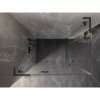 Mexen Lunar, L Duo výklopný sprchový kút 105 x 90 cm, 8mm číre sklo, grafitový profil, 834L-105L-090P-95-00