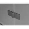 Mexen Lunar T, sklápací sprchový kút ľavý 120 x 90 cm, 8mm číre sklo, profil grafit brúsený, 834T-120-090-66-00-L