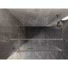 Mexen Lunar T, sklápací sprchový kút ľavý 135 x 110 cm, 8mm číre sklo, oceľový profil, 834T-135-110-97-00-L