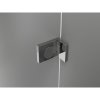 Mexen Lunar T, výklopný sprchový kút pravý 120 x 110 cm, 8mm číre sklo, chrómový profil, 834T-120-110-01-00-P