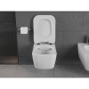 Mexen STELLA, závesné wc s pomaly padajúcim WC sedátkom, 51 x 35 cm, biela, 30680800