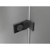 Mexen Lunar-F Duo, skladací sprchový kút 100 x 85 cm, 8mm číre sklo, grafitový profil, 836-100L-085P-95-00