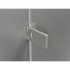 Mexen Lunar-F L, skladací sprchový kút ľavý 100 x 90 cm, 8mm číre sklo, oceľový profil, 836L-100-090-97-00-L