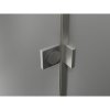 Mexen Lunar-F L, skladací sprchový kút ľavý 100 x 90 cm, 8mm číre sklo, oceľový profil, 836L-100-090-97-00-L