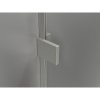 Mexen Lunar-F L, skladací sprchový kút ľavý 100 x 90 cm, 8mm číre sklo, oceľový profil, 836L-100-090-97-00-L