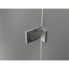 Mexen Lunar T, výklopný sprchový kút pravý 115 x 80 cm, 8mm číre sklo, oceľový profil, 834T-115-080-97-00-P
