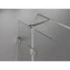 Mexen Lunar T, sklopný sprchový kút pravý 135 x 110 cm, 8mm číre sklo, oceľový profil, 834T-135-110-97-00-P