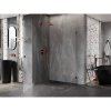 Mexen Lunar-B Duo, výklopný sprchový kút 85 x 70 cm, 8mm číre sklo, profil ružové zlato, 832-085L-070P-60-00