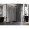 Mexen Lunar T výklopný sprchový kút pravý 115 x 70 cm, číre sklo, grafitová, 834T-115-070-95-00-P