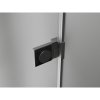 Mexen Lunar-B Duo výklopný sprchový kút 95 x 75 cm, číre sklo, brúsený grafit, 832-095L-075P-66-00