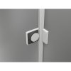 Mexen Lunar-B L pravý výklopný sprchový kút 70 x 70 cm, číre sklo, biela, 832L-070-070-20-00-P