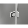 Mexen Lunar-B L pravý výklopný sprchový kút 85 x 70 cm, číre sklo, biela, 832L-085-070-20-00-P