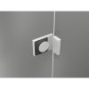 Mexen Lunar-B L pravý výklopný sprchový kút 100 x 80 cm, číre sklo, biela, 832L-100-080-20-00-P