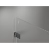 Mexen Lunar-B L výklopný sprchový kút ľavý 80 x 70 cm, číre sklo, grafitová, 832L-080-070-95-00-L