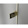 Mexen Lunar-B L pravý výklopný sprchový kút 85 x 70 cm, číre sklo, zlatá matná, 832L-085-070-55-00-P