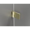 Mexen Lunar-B L pravý výklopný sprchový kút 95 x 90 cm, číre sklo, zlatá matná, 832L-095-090-55-00-P