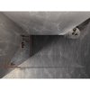 Mexen Lunar L sprchová stena ľavá 70 x 200 cm, 8mm číre sklo, medená matná, 830L-070-000-65-00-L