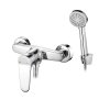 Kuchinox Atez, nástenná sprchová batéria s ručnou sprchovou súpravou, chrómová, LAV-BTK_041D