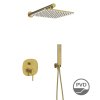 Laveo Pola, podomietková sprchová súprava, zlatá matná, LAV-BAP_G0PB