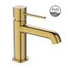Laveo Pola, umývadlová batéria h-167, zlatá matná, LAV-BAP_G22B