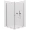 CERANO - Sprchovací kút Antelo L/P - 6 mm - chróm, transparentné sklo - 110x40 cm - krídlový, CER-CER-8050BD129