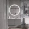 Erga Carla, okrúhle LED zrkadlo 100cm, 2415 lm, 3 farby svetla, ERG-V01-208-1010