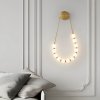 Toolight, LED nástenné svietidlo, 8W, 4000K, 1000lm, G027-CP, zlatá, OSW-06379