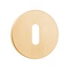 Kuchinox, rozeta ku kľučke pre interiérový kľúč, zlatá matná, LAV-LO4_G11A