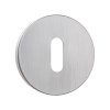 Kuchinox, rozeta ku kľučke pre interiérový kľúč, brúsená oceľ, LAV-LO4_0M1A