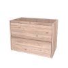 Mereo Opto, kúpeľňová skrinka 101 cm, Multidecor, Dub Nelson, MER-CN992SDNLS