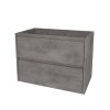 Mereo, Mereo Opto, kúpeľňová skrinka 101 cm, Multidecor, Betón tmavosivý, MER-CN992SBET2