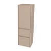 Mereo Opto kúpeľňová skrinka vysoká 125 cm, pravé otváranie, Multidecor, Šedý kameň, MER-CN995PSEKA