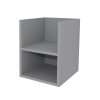 Mereo Aira, kúpeľňová skrinka 40 cm, spodná, Multidecor, Šedá supermat, MER-CN795SSEDA