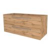 Mereo Bino, kúpeľňová skrinka 121 cm, Multidecor, Dub Wotan, MER-CN693SDWOT