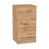 Mereo Bino kúpeľňová skrinka horná 63 cm, pravá, Multidecor, Dub Wotan, MER-CN696DWOT