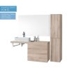 Mereo Ponte, kúpeľňová skrinka 61 cm, Multidecor, Light Select Walnut, MER-CN290SLSW1